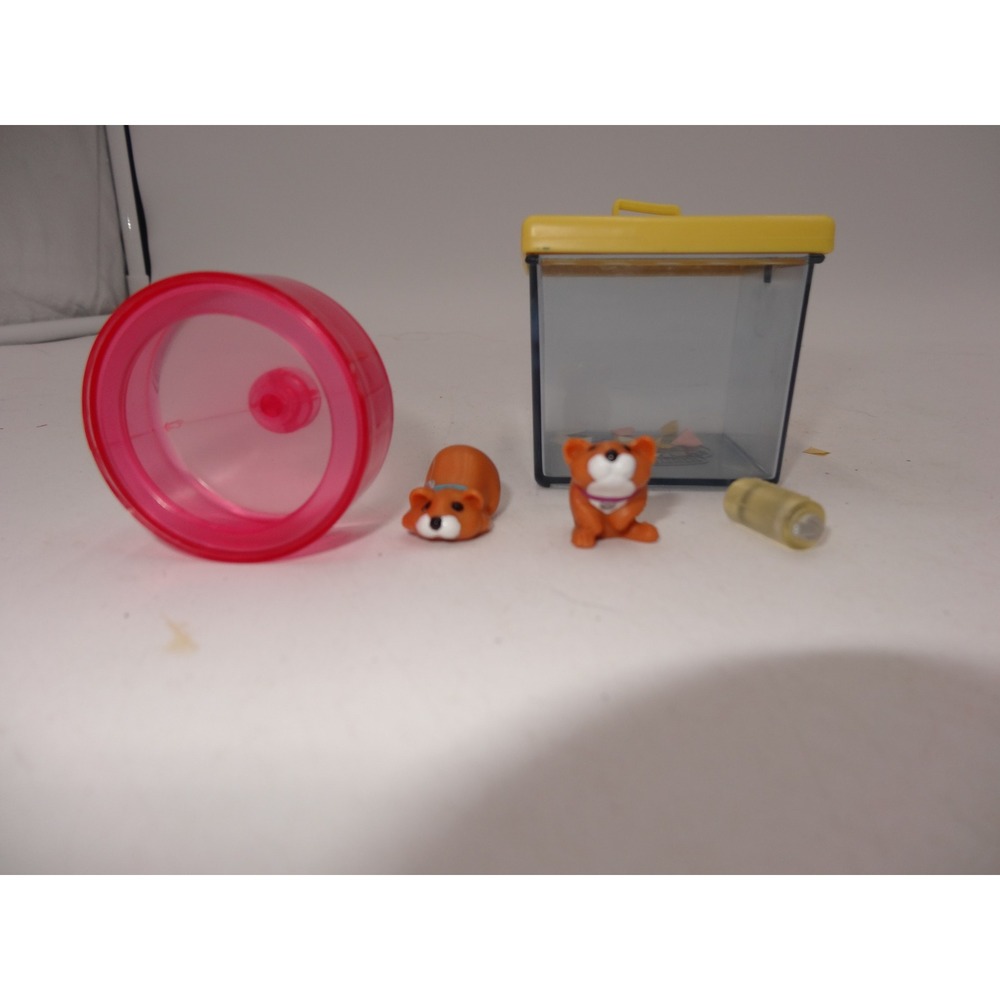 Littlest Pet Shop Hurrying Hamsters Playset Accessories Vintage 1992 Kenner